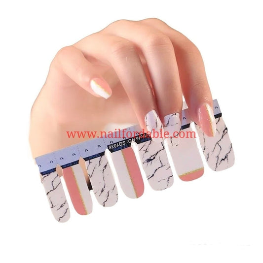 Granite Nail Wraps | Semi Cured Gel Wraps | Gel Nail Wraps |Nail Polish | Nail Stickers