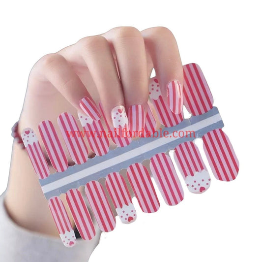 Cupcakes Nail Wraps | Semi Cured Gel Wraps | Gel Nail Wraps |Nail Polish | Nail Stickers