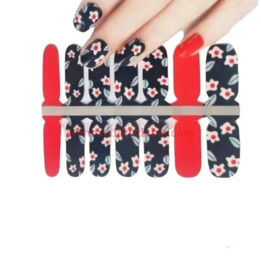 Daisies garden | Nail Wraps | Nail Stickers | Nail Strips | Gel Nails | Nail Polish Wraps - Nailfordable