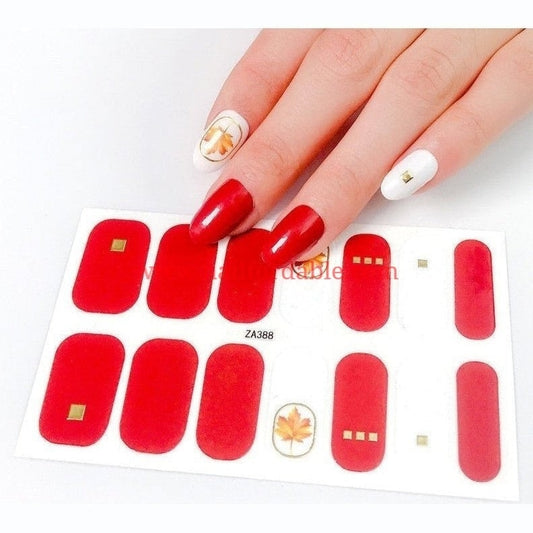 Fall is here | Nail Wraps | Nail Stickers | Nail Strips | Gel Nails | Nail Polish Wraps - Nailfordable