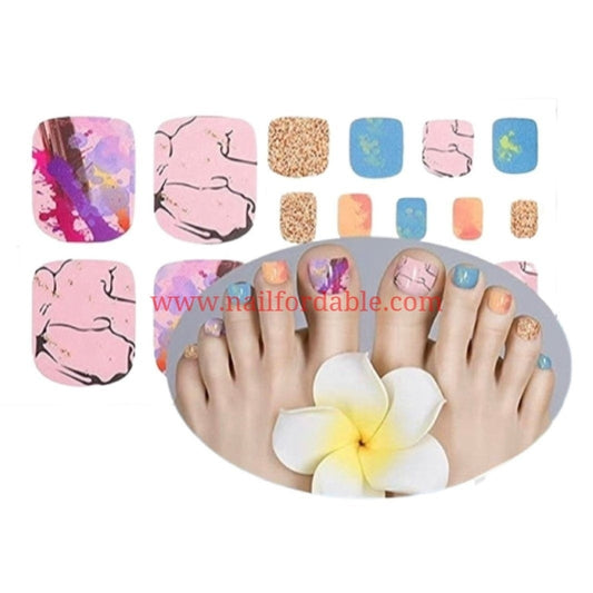 Simple art | Nail Wraps | Nail Stickers | Nail Strips | Gel Nails | Nail Polish Wraps - Nailfordable