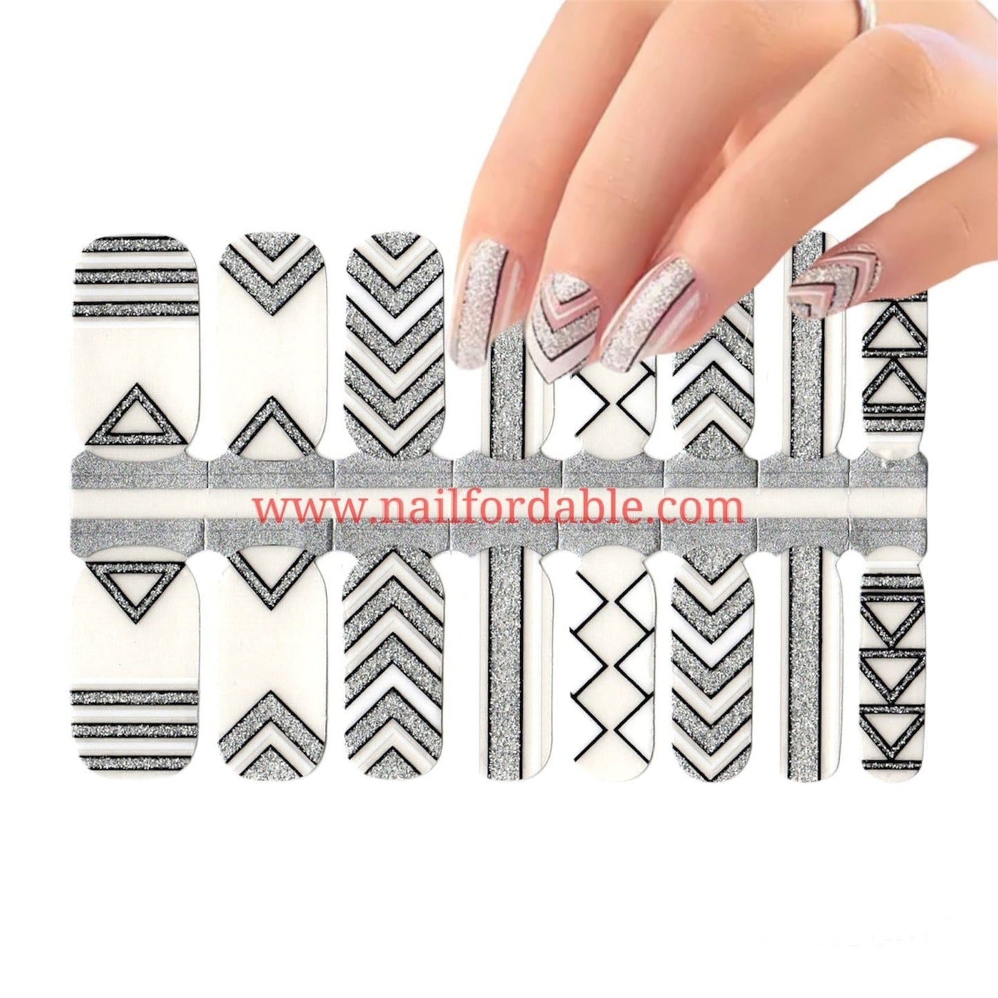 Tribe overlay Nail Wraps | Semi Cured Gel Wraps | Gel Nail Wraps |Nail Polish | Nail Stickers
