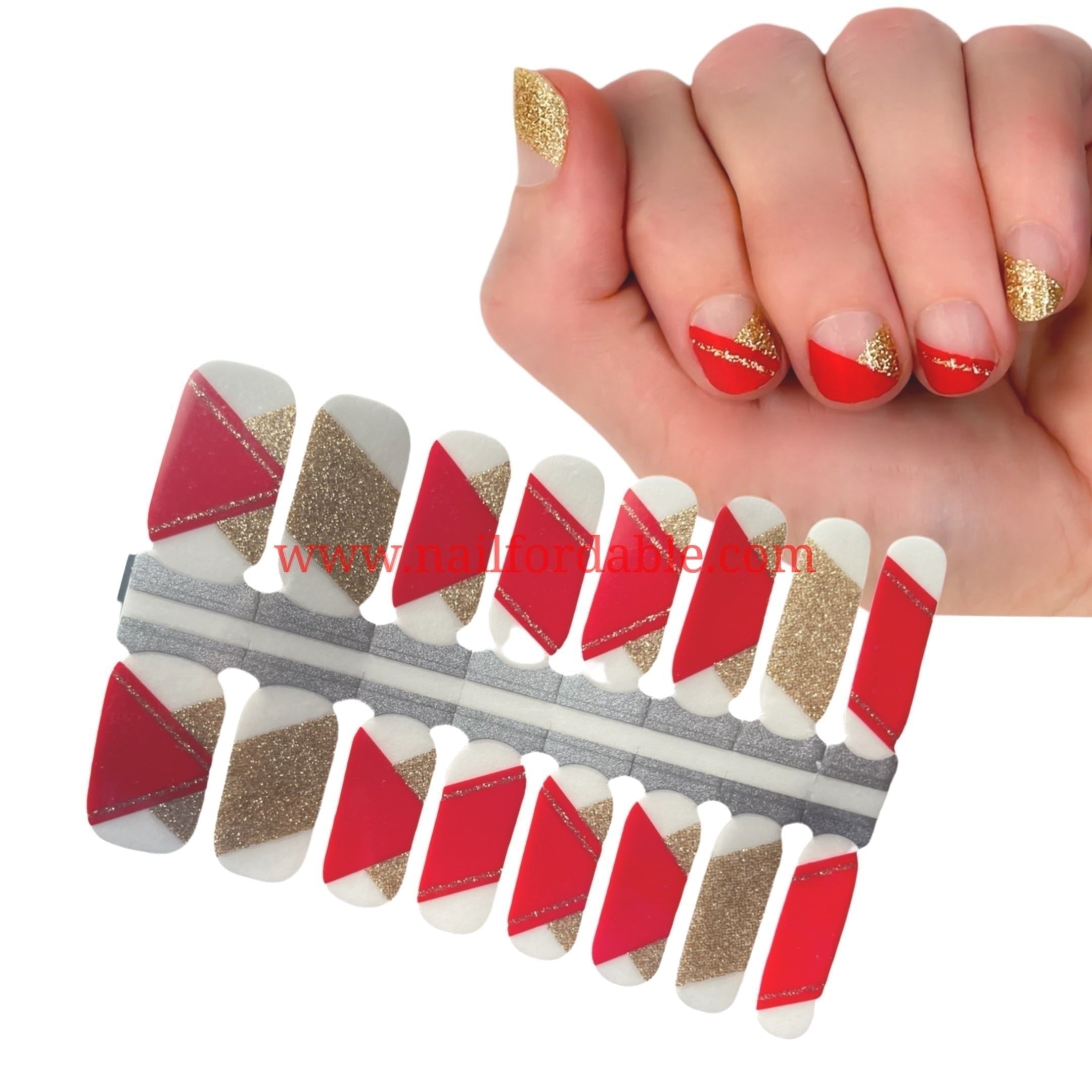 Contemporary Nail Wraps Nail Stickers Nail Strips Gel Nails