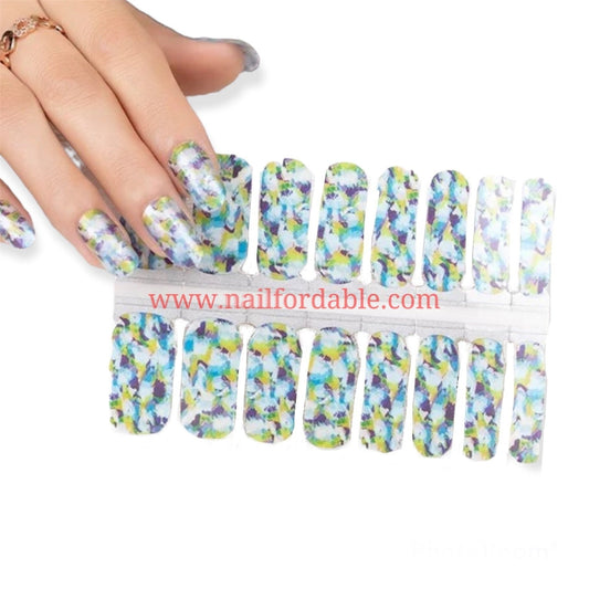 One of a kind Nail Wraps | Semi Cured Gel Wraps | Gel Nail Wraps |Nail Polish | Nail Stickers