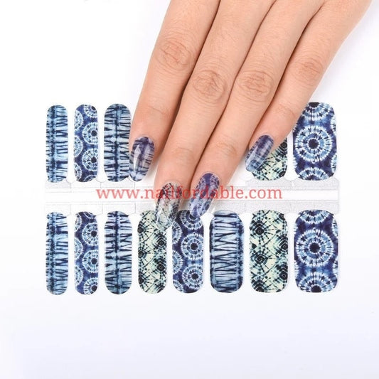 Microscopic view Nail Wraps | Semi Cured Gel Wraps | Gel Nail Wraps |Nail Polish | Nail Stickers