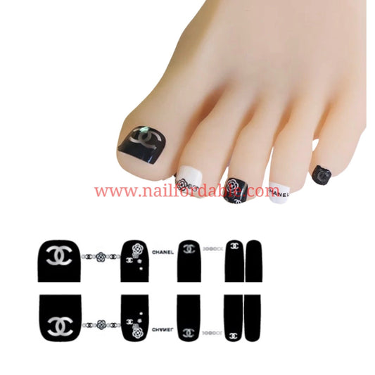 Channel-Style | Nail Wraps | Nail Stickers | Nail Strips | Gel Nails | Nail Polish Wraps - Nailfordable