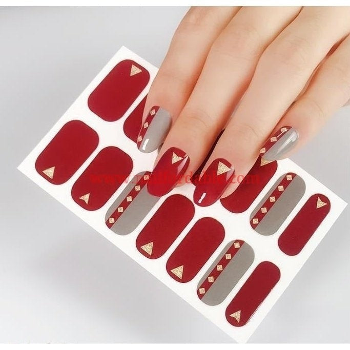 Follow the route Nail Wraps | Semi Cured Gel Wraps | Gel Nail Wraps |Nail Polish | Nail Stickers
