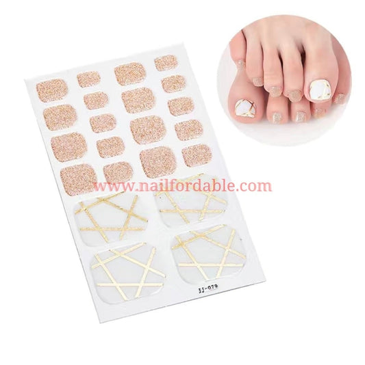 Gold star Nail Wraps | Semi Cured Gel Wraps | Gel Nail Wraps |Nail Polish | Nail Stickers