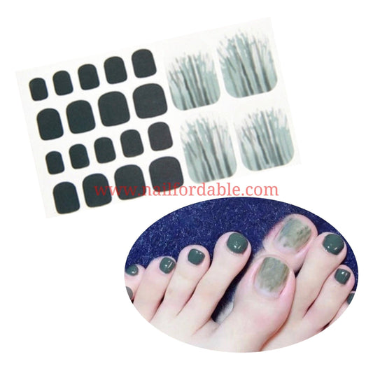Grass | Nail Wraps | Nail Stickers | Nail Strips | Gel Nails | Nail Polish Wraps - Nailfordable
