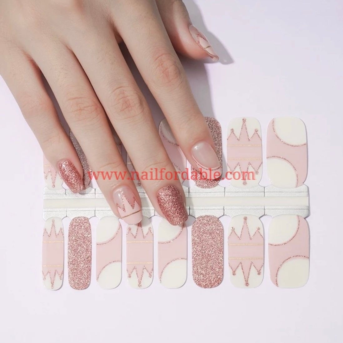 Princess Nail Wraps | Semi Cured Gel Wraps | Gel Nail Wraps |Nail Polish | Nail Stickers