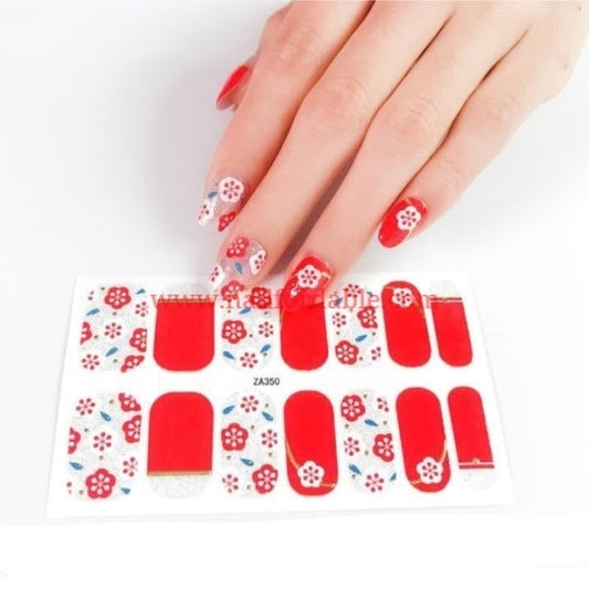 Flowers Day | Nail Wraps | Nail Stickers | Nail Strips | Gel Nails | Nail Polish Wraps - Nailfordable