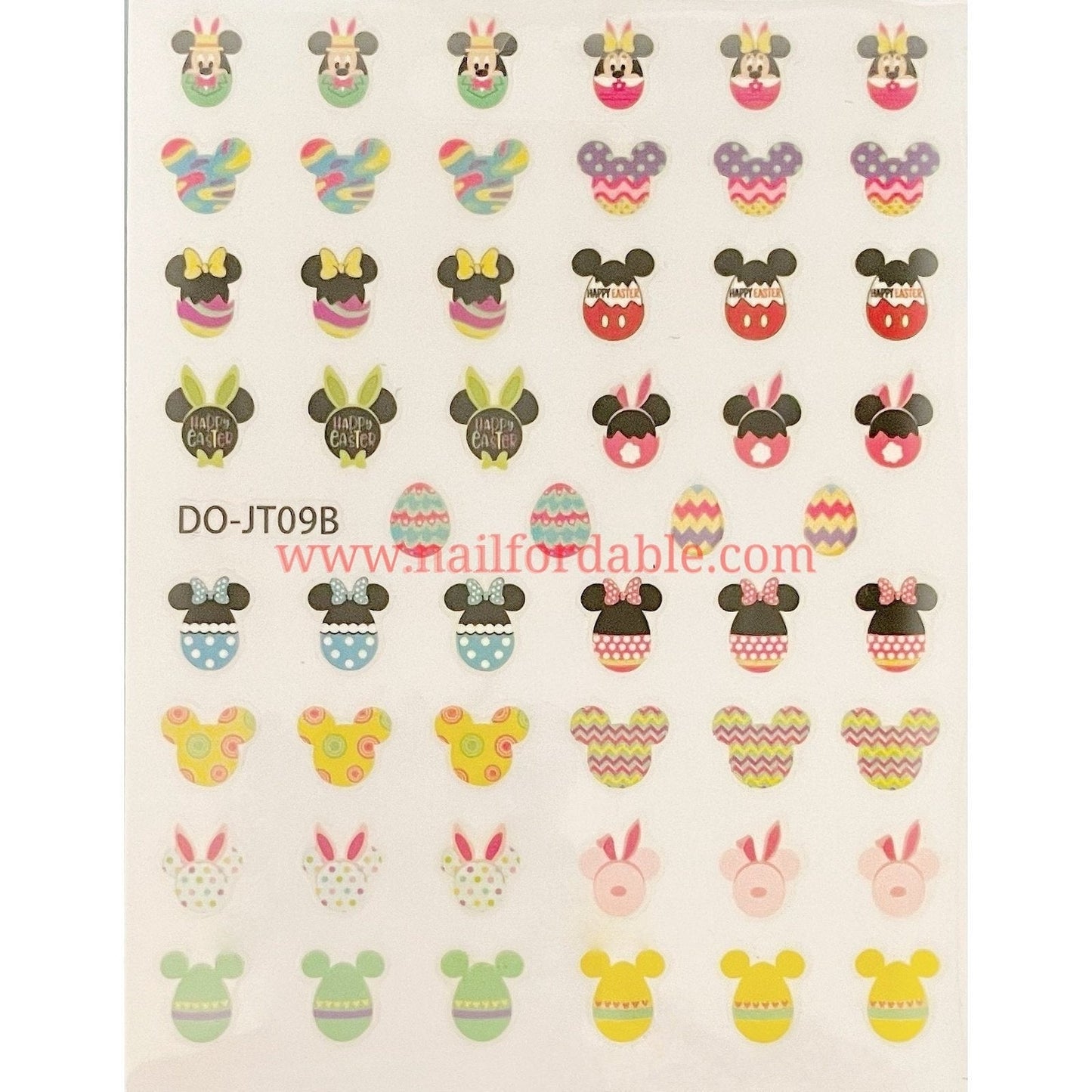 Disney Easter #2 Nail Wraps | Semi Cured Gel Wraps | Gel Nail Wraps |Nail Polish | Nail Stickers