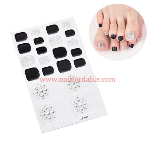 Crater mirror | Nail Wraps | Nail Stickers | Nail Strips | Gel Nails | Nail Polish Wraps - Nailfordable