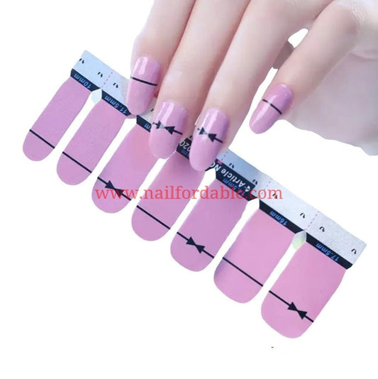 Bow tie | Nail Wraps | Nail Stickers | Nail Strips | Gel Nails | Nail Polish Wraps - Nailfordable