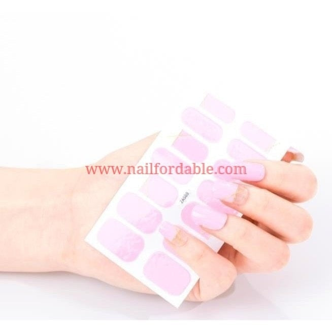 Pink french tips Nail Wraps | Semi Cured Gel Wraps | Gel Nail Wraps |Nail Polish | Nail Stickers