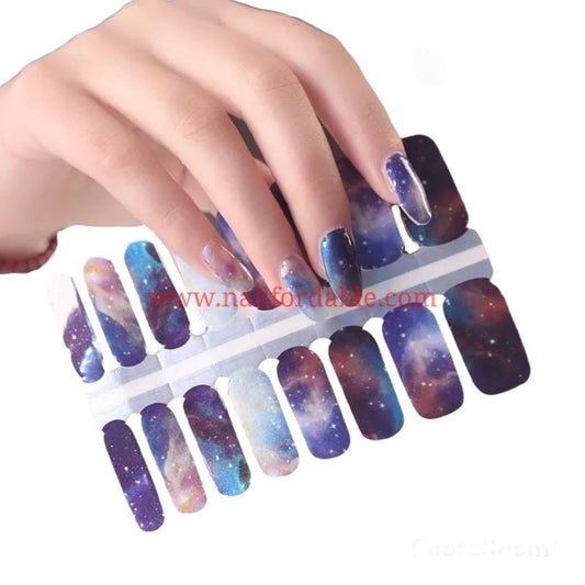 Constellation Nail Wraps | Semi Cured Gel Wraps | Gel Nail Wraps |Nail Polish | Nail Stickers
