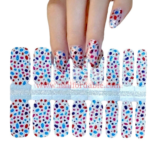 Spot on | Nail Wraps | Nail Stickers | Nail Strips | Gel Nails | Nail Polish Wraps - Nailfordable