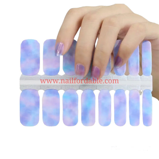 Beautiful Sky | Nail Wraps | Nail Stickers | Nail Strips | Gel Nails | Nail Polish Wraps - Nailfordable