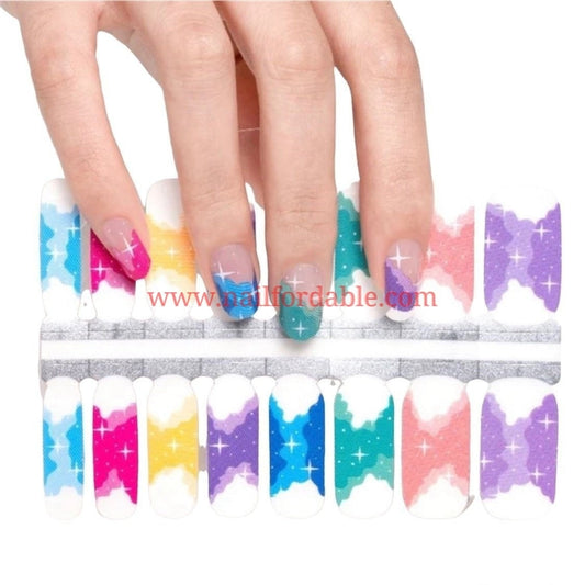 Gleamy Nail Wraps | Semi Cured Gel Wraps | Gel Nail Wraps |Nail Polish | Nail Stickers