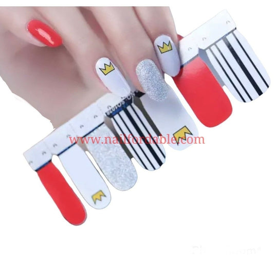 Kingdom | Nail Wraps | Nail Stickers | Nail Strips | Gel Nails | Nail Polish Wraps - Nailfordable