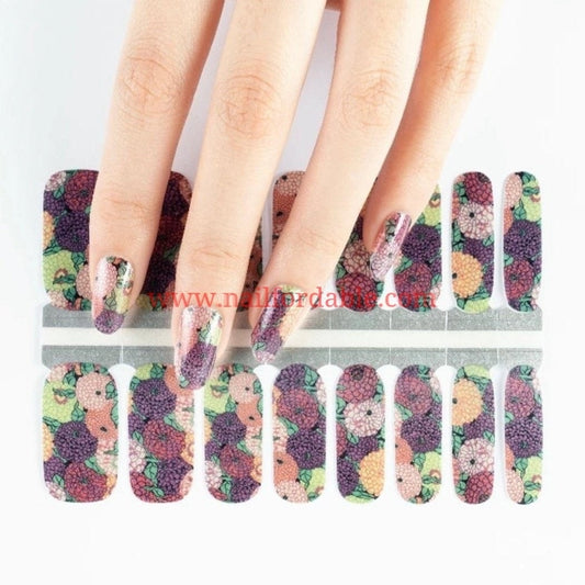 Berries | Nail Wraps | Nail Stickers | Nail Strips | Gel Nails | Nail Polish Wraps - Nailfordable