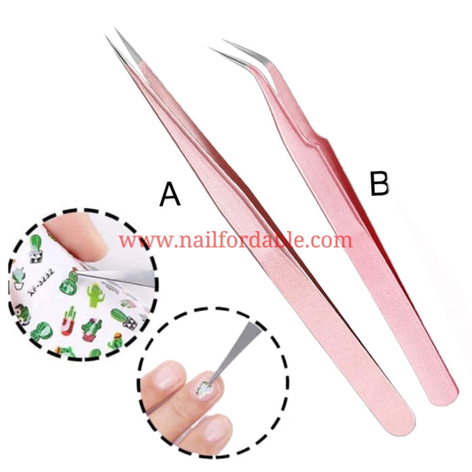 Tweezers | Nail Wraps | Nail Stickers | Nail Strips | Gel Nails | Nail Polish Wraps - Nailfordable