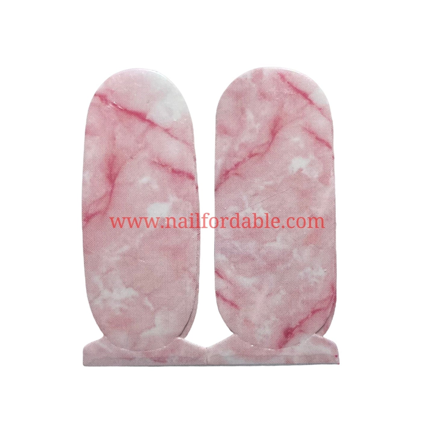 Marble Pink Nail Wraps | Semi Cured Gel Wraps | Gel Nail Wraps |Nail Polish | Nail Stickers