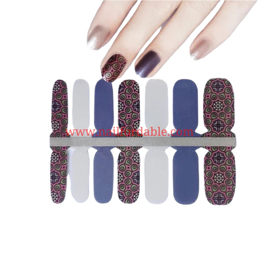 Water drops Nail Wraps | Semi Cured Gel Wraps | Gel Nail Wraps |Nail Polish | Nail Stickers