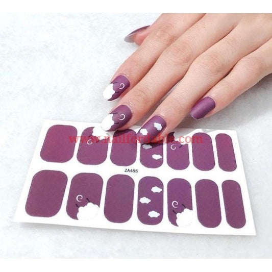 Counting sheeps Nail Wraps | Semi Cured Gel Wraps | Gel Nail Wraps |Nail Polish | Nail Stickers