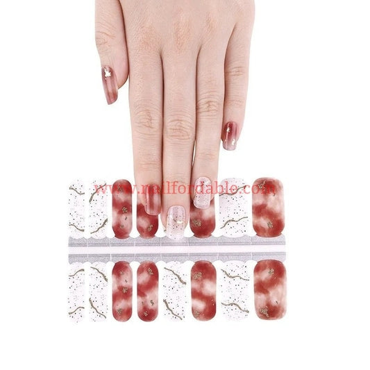 Marble mine Nail Wraps | Semi Cured Gel Wraps | Gel Nail Wraps |Nail Polish | Nail Stickers