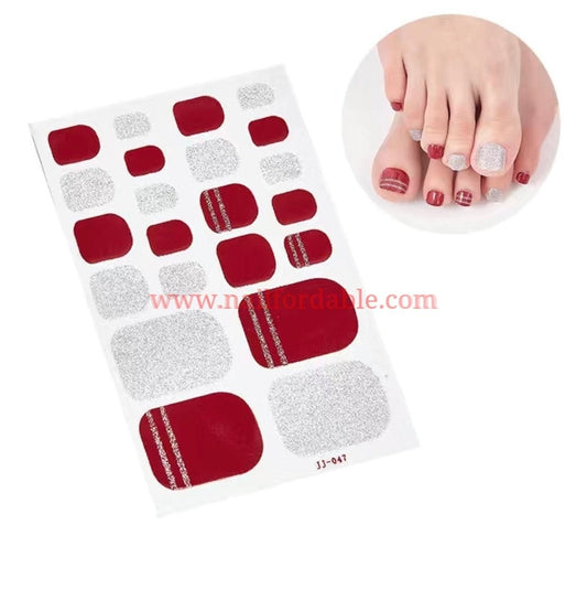 Two lines | Nail Wraps | Nail Stickers | Nail Strips | Gel Nails | Nail Polish Wraps - Nailfordable
