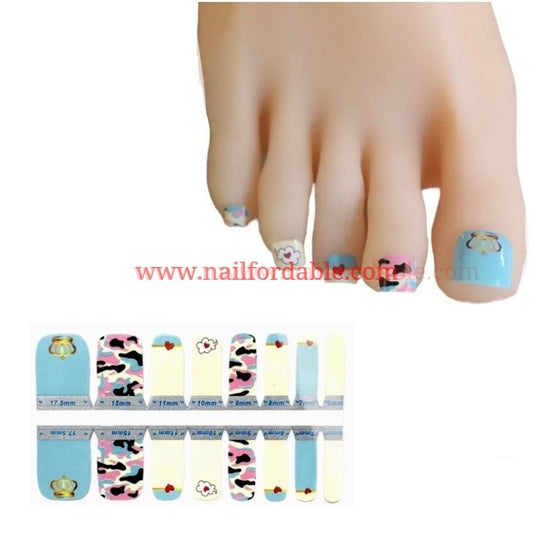 Queen | Nail Wraps | Nail Stickers | Nail Strips | Gel Nails | Nail Polish Wraps - Nailfordable