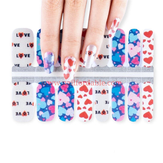 Loveland | Nail Wraps | Nail Stickers | Nail Strips | Gel Nails | Nail Polish Wraps - Nailfordable